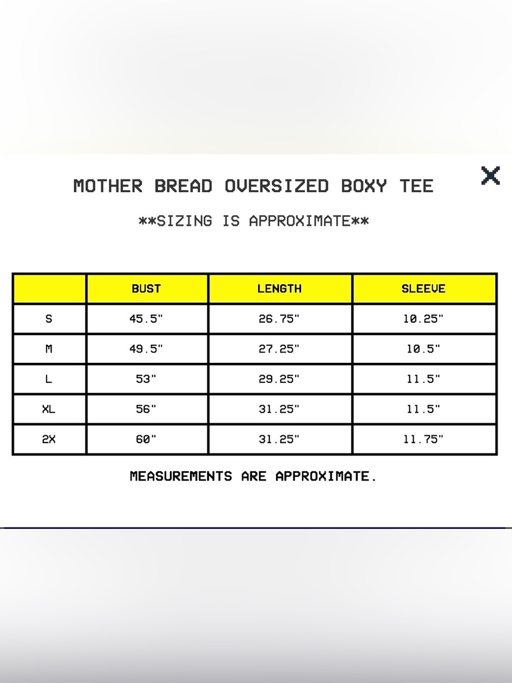 Mother Bread Oversize Boxy Tee - Picture 5 of 5